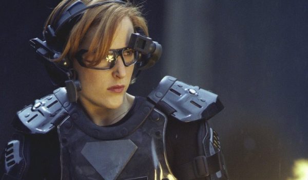 CAPTX-FILES - SEASON 7: While investigating the murder of a teen killed while playing a virtual reality game, Agent Scully (Gillian Anderson) enters the high-tech virtual game to track down their suspect in the “First Person Shooter” episode of THE X-FILES airing Sunday, Feb. 27 (9:00-10:00 PM ET/PT) on FOX. ©2000 FOX BROADCASTING COMPANY CR: Larry Watson