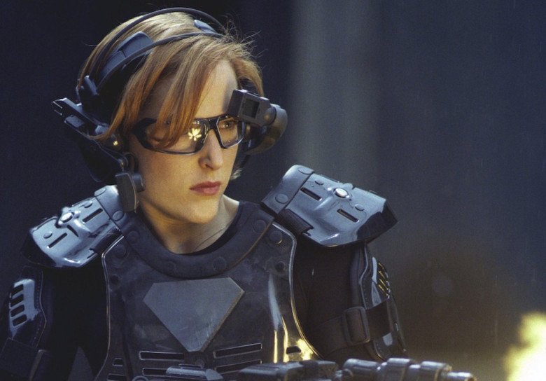 X-FILES - SEASON 7: While investigating the murder of a teen killed while playing a virtual reality game, Agent Scully (Gillian Anderson) enters the high-tech virtual game to track down their suspect in the “First Person Shooter” episode of THE X-FILES airing Sunday, Feb. 27 (9:00-10:00 PM ET/PT) on FOX. ©2000 FOX BROADCASTING COMPANY CR: Larry Watson